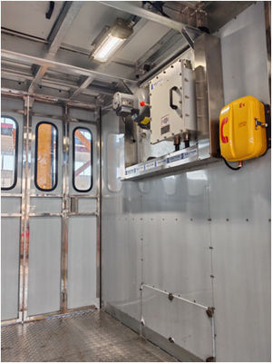 Goede prijs Aanpasbare optie ATEX Rack Pinion Hoist met een lading van 2000 kg/cabine, zowel binnen als buiten geïnstalleerd online