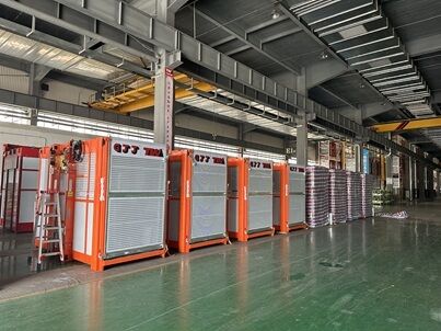 Goede prijs Intelligente SC200/200 58m/min bouwmateriaalhef op bouwplaats online