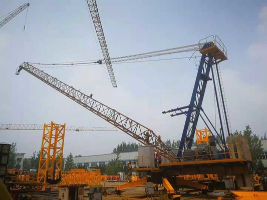 Goede prijs Frequentiecontrole 30m Jib Derrick kraan, 440V voor demontage Inncer Klimmen Constructie kraan online