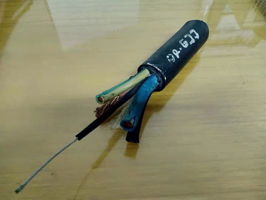 Goede prijs Versterkte stalen kraan elektrische kabel, 10mm2 3 kern stroomkabel online