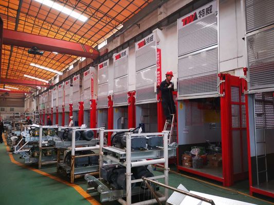 Auto Landing Binnen 63m/min Constructie Lift Lift Roest resistent