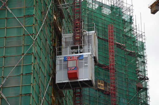 Passagier 3000kg 63m/min Gebouw Constructie Lift Midden snelheid