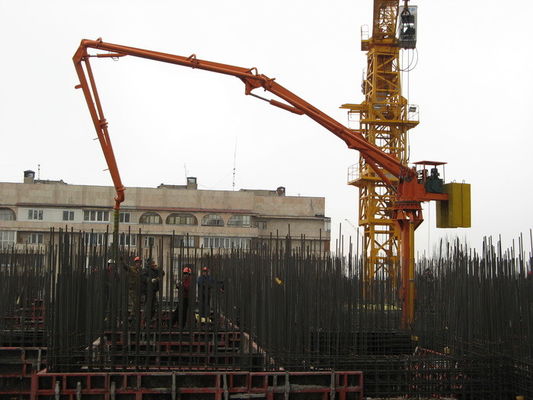 Goede prijs HGY-32 18KW 32m zelfklimmende betonnen plaatsing boom met afstandsbediening online