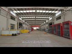 Intrekbaar materiaal Superdeck 4200 mm brede constructie laadplatforms MLP4200